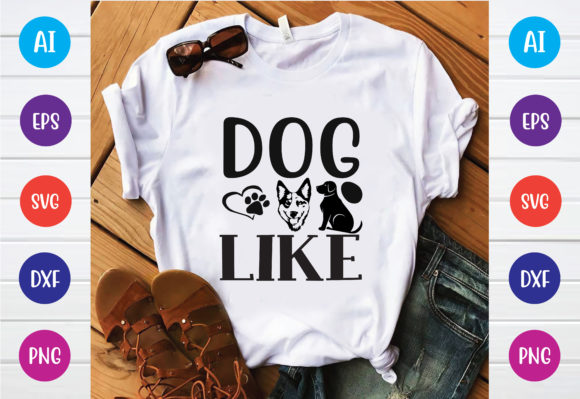 Dog Like Svg Design