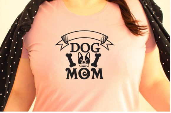 dog mom svg design